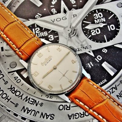 Beautiful Omikron Swiss watch from the 1960s.
