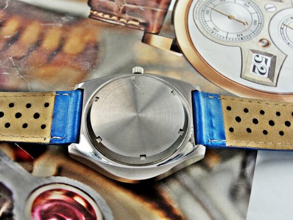 Beautiful large steel Tissot watch from the 1970s. - Image 9