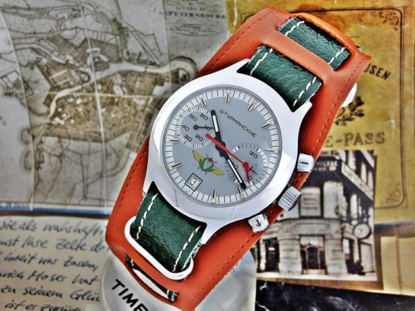 Beautiful rare Poljot Sturmanskie pilot chronograph watch from the 1980s - Image 15