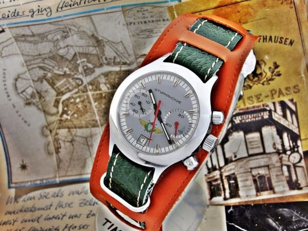 Beautiful rare Poljot Sturmanskie pilot chronograph watch from the 1980s - Image 20