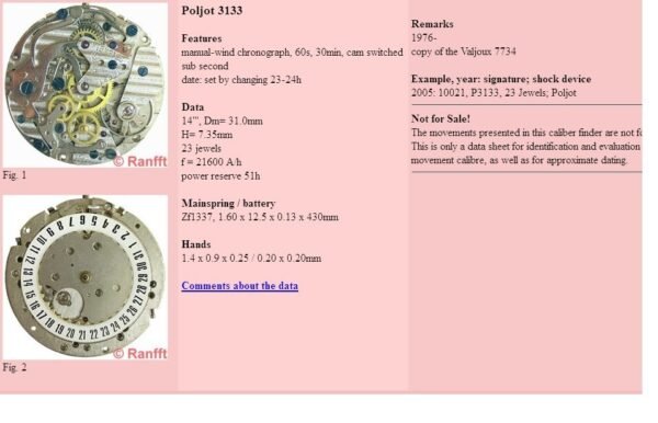 Beautiful rare Poljot Sturmanskie pilot chronograph watch from the 1980s - Image 22