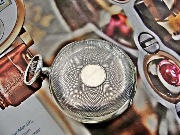 Beautiful silver Omega pocket watch from the 1920s - Image 5