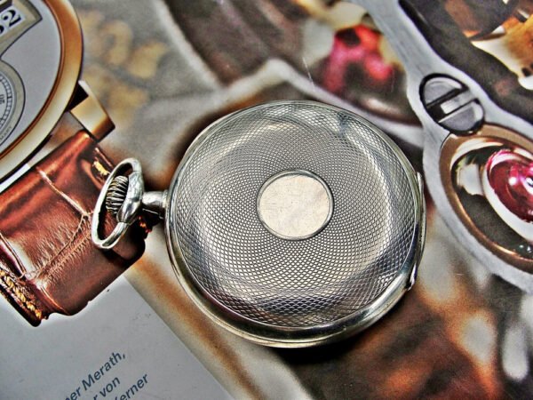 Beautiful silver Omega pocket watch from the 1920s - Image 6