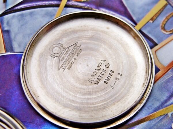 Beautiful steel Rodania Secondo Meter watch from the 1960s-1970s. - Image 16