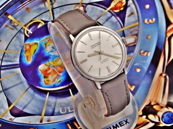 Beautiful steel Rodania Secondo Meter watch from the 1960s-1970s. - Image 19