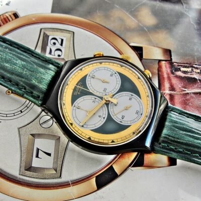Nice Swatch Chronograph watch from 1990.