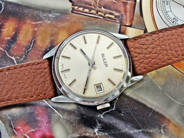 Nice Swiss Buler watch from the 1960s. - Image 14