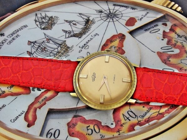 Nice and elegant Vulcain suit watch from the 1960s - Image 14