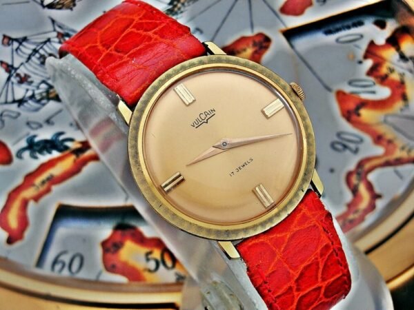 Nice and elegant Vulcain suit watch from the 1960s - Image 3