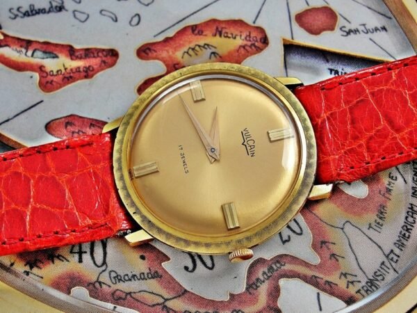 Nice and elegant Vulcain suit watch from the 1960s - Image 4