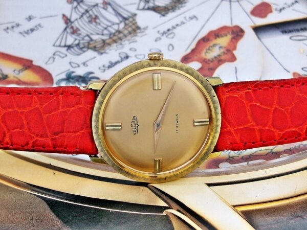 Nice and elegant Vulcain suit watch from the 1960s - Image 6
