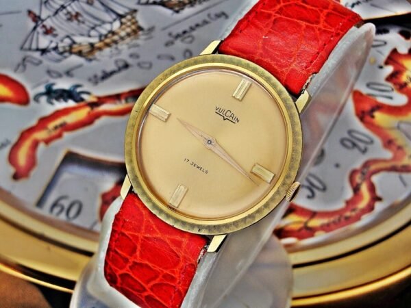 Nice and elegant Vulcain suit watch from the 1960s