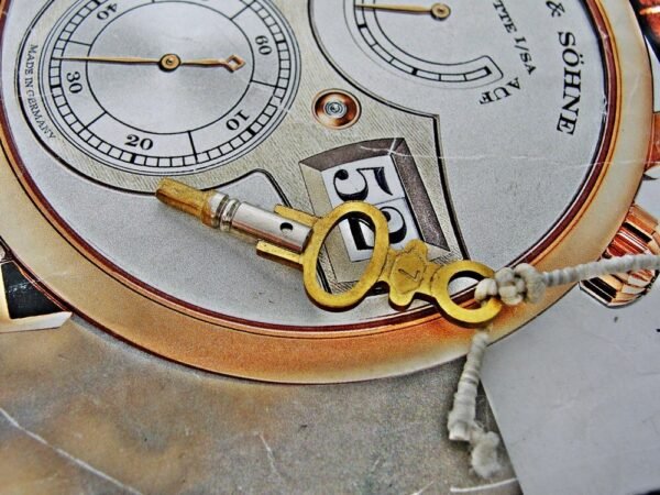 Nice double lid key silver pocket watch from the 1800s - Image 11