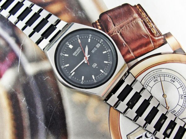 Nice steel Seiko watch from the 1970s. - Image 5