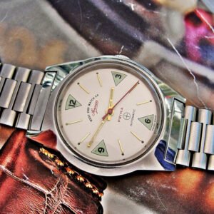 Nice steel automatic West End Watch from the 1970s.