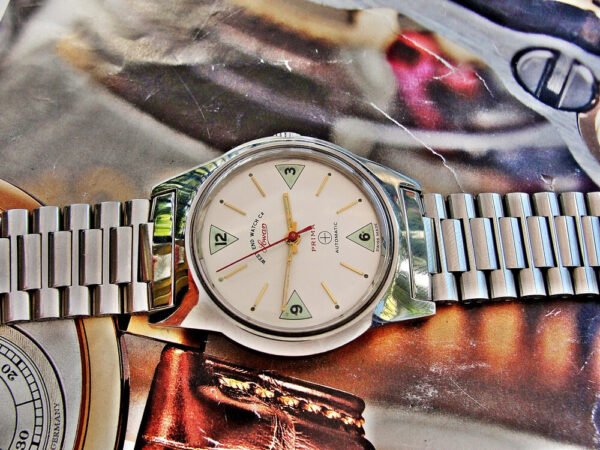 Nice steel automatic West End Watch from the 1970s. - Image 6