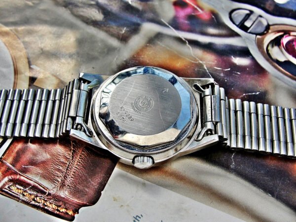 Nice steel automatic West End Watch from the 1970s. - Image 9