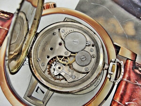 Rare silver Omega watch from 1931. - Image 14