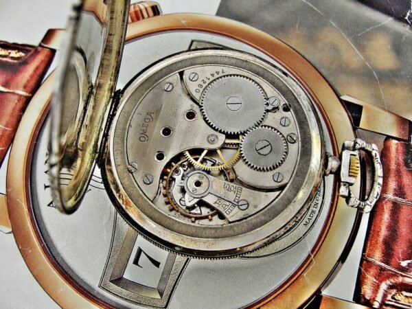 Rare silver Omega watch from 1931. - Image 15