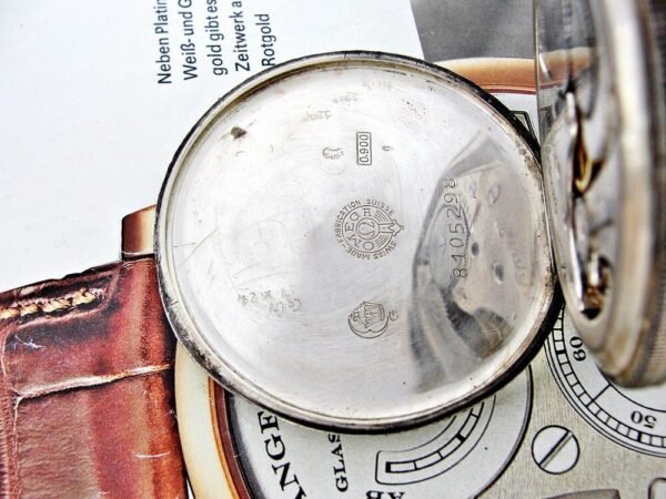 Rare silver Omega watch from 1931. - Image 17