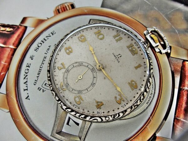 Rare silver Omega watch from 1931. - Image 19