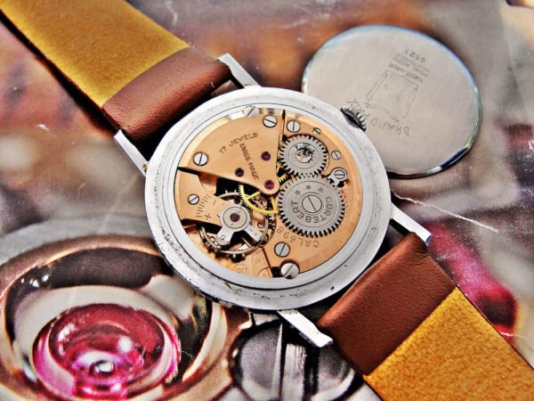 Very nice Tellus Cortebert watch from the 1950s. - Image 11