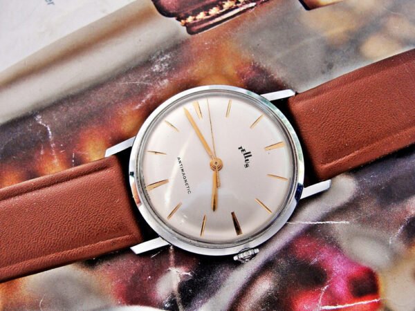 Very nice Tellus Cortebert watch from the 1950s. - Image 12