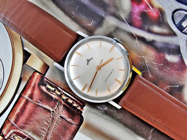 Very nice Tellus Cortebert watch from the 1950s.