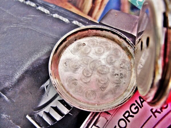 A rare nun's watch with a silver key from the 1800s that can be worn on the arm. - Image 13