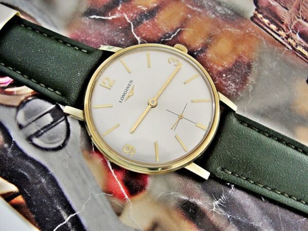 Beautiful mechanical Longines wristwatch from the 1960s. - Image 11