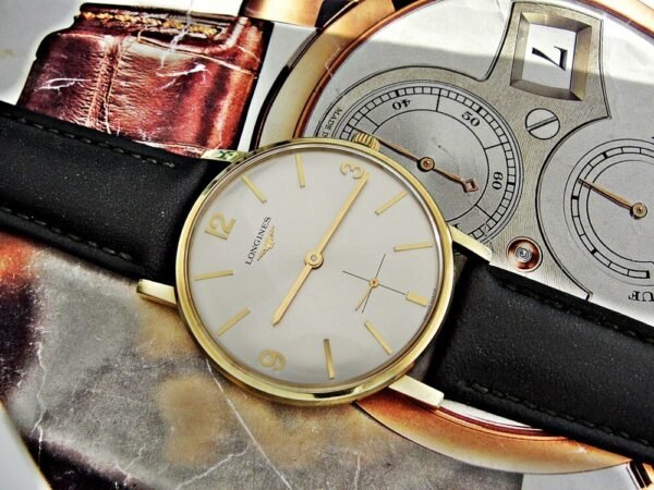 Beautiful mechanical Longines wristwatch from the 1960s. - Image 19