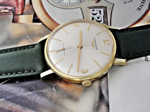 Beautiful mechanical Longines wristwatch from the 1960s. - Image 8
