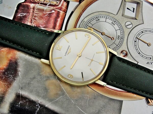 Beautiful mechanical Longines wristwatch from the 1960s. - Image 10