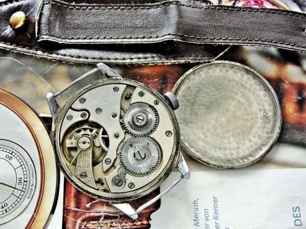 Beautiful porcelain dial watch from the early 1900s - Image 12