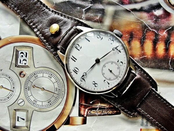 Beautiful porcelain dial watch from the early 1900s - Image 14