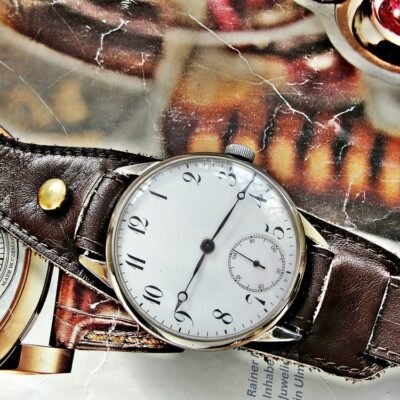 Beautiful porcelain dial watch from the early 1900s