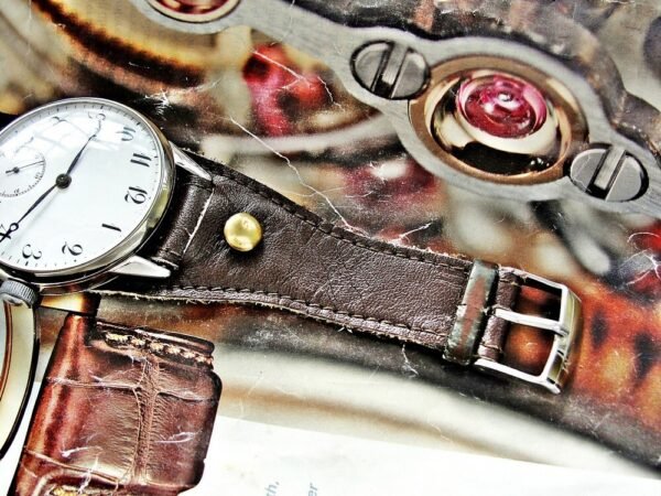 Beautiful porcelain dial watch from the early 1900s - Image 7
