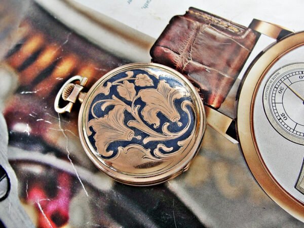Longines double-lid silver pocket watch from the early 1900s. - Image 4