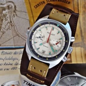 Nice Poljot Sturmanskie Pilot Chronograph watch from the 1980s.