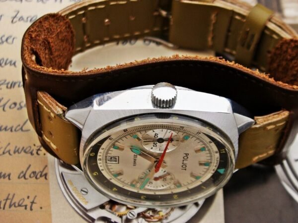 Nice Poljot Sturmanskie Pilot Chronograph watch from the 1980s. - Image 10