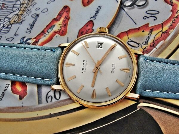 Nice Swiss Delma automatic watch from the 1960s - Image 16