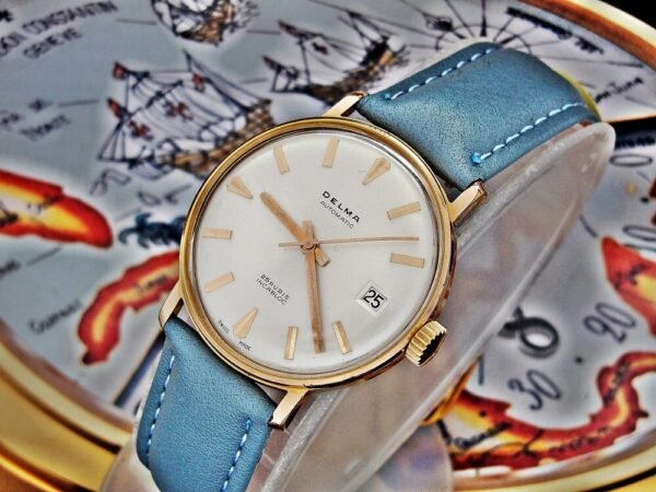 Nice Swiss Delma automatic watch from the 1960s - Image 17