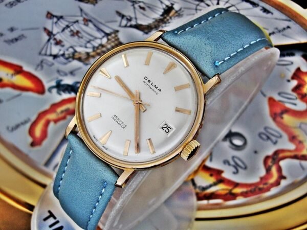 Nice Swiss Delma automatic watch from the 1960s - Image 3