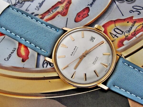 Nice Swiss Delma automatic watch from the 1960s - Image 4