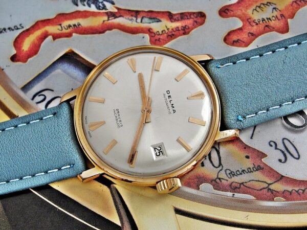 Nice Swiss Delma automatic watch from the 1960s - Image 5