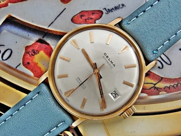 Nice Swiss Delma automatic watch from the 1960s - Image 6