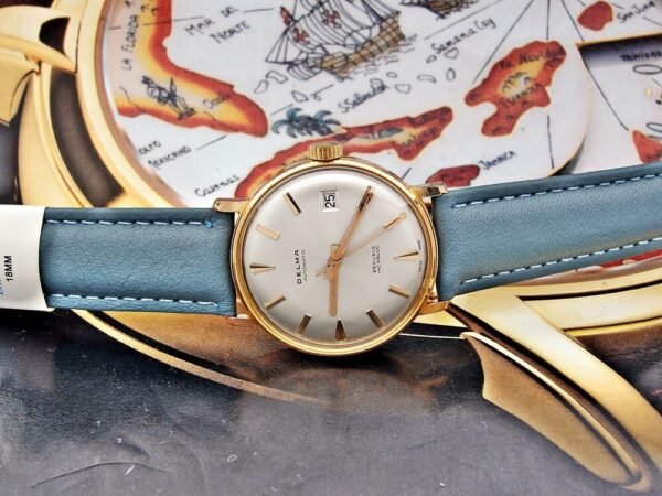 Nice Swiss Delma automatic watch from the 1960s - Image 7