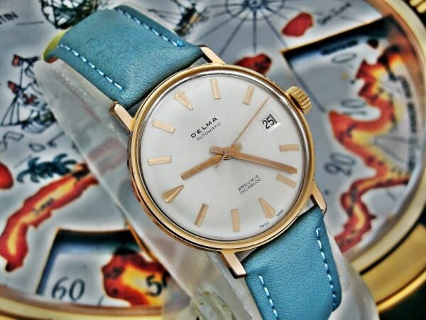 Nice Swiss Delma automatic watch from the 1960s