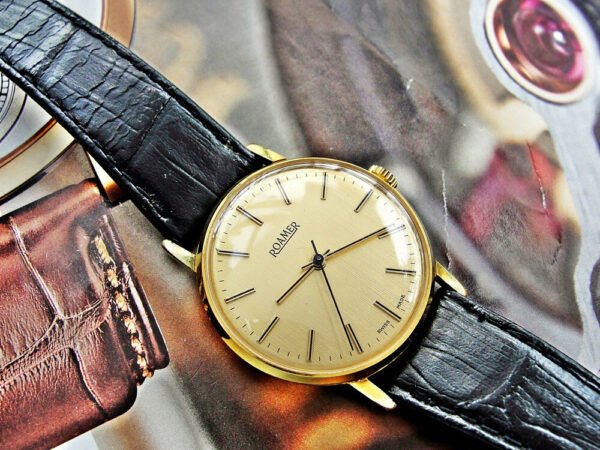 Nice and elegant Roamer watch from the 1970s - Image 11