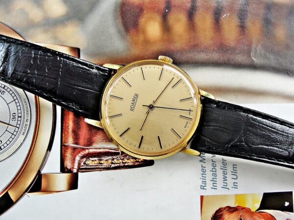 Nice and elegant Roamer watch from the 1970s - Image 3